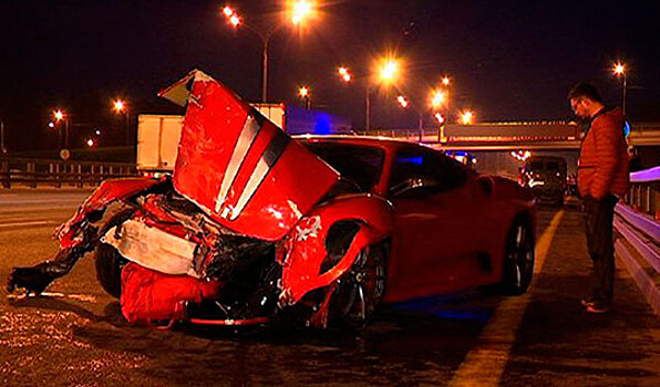 На водителя Ferrari, устроившего смертельное ДТП на Минском шоссе, завели уголовное дело