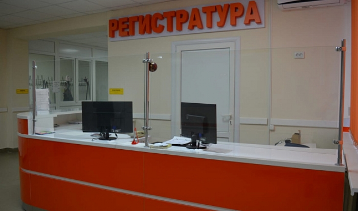 В городе Петров Вал Волгоградской области провели капремонт поликлиники