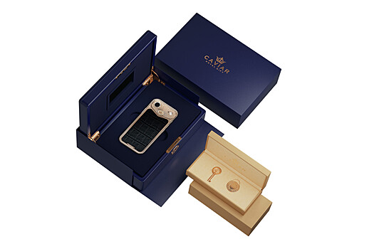 Российский бренд представил самый легкий в мире золотой iPhone