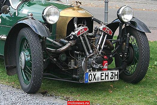Шёл N-ый день карантина: развлечения на заднем дворе с Morgan 3 Wheeler