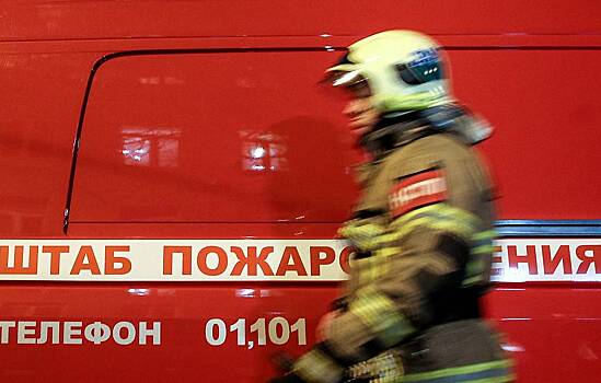 В жилом доме в Москве произошел пожар