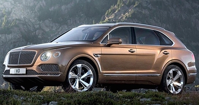 Bentley объявила стоимость кроссовера Bentayga