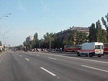 Крайние меры: в Киеве активисты заблокировали шоссе