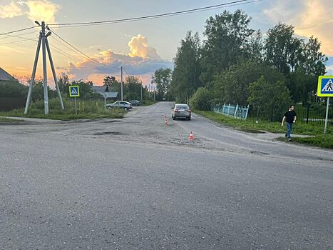 Костромич сбил ребёнка на пешеходном переходе