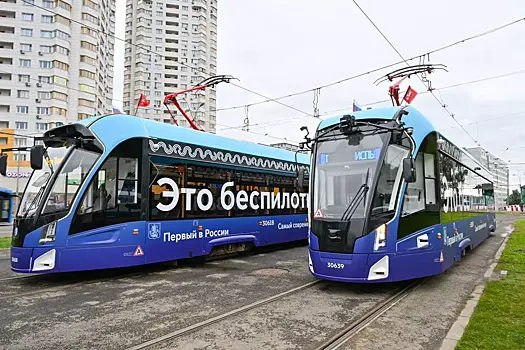 В московском беспилотном трамвае появился нейроголос