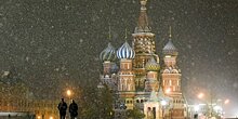 Москву накроет снег до середины четверга