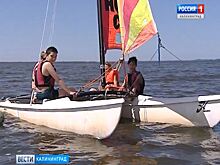 В Калининградской области стартовали практические занятия в детском парусном клубе