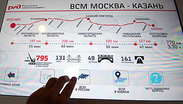 В РЖД показали, какими будут вокзалы ВСМ Москва-Казань