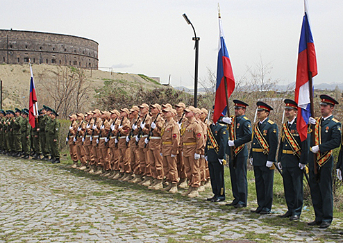 В Армении проводятся генеральные репетиции парада и торжественных мероприятий ко Дню Победы с участием военнослужащих ЮВО
