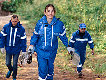 Экоактивисты «Газпромнефть-Автоматизации» собрали 1,5 тонны мусора в Ноябрьске