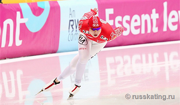 Качанова установила рекорд на дистанции 1000 м на ЧР по конькобежному спорту