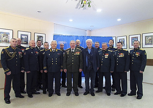 Офицеры Военной академии Генерального штаба ВС РФ провели уроки мужества для старшеклассников московских школ