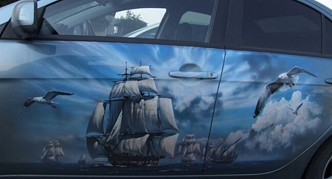 Нужно ли регистрировать аэрографию на кузове автомобиля