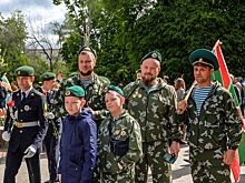 В Курске почтили память воинов-пограничников