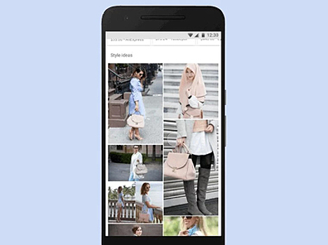 Google подскажет, какой одеждой и аксессуарами дополнить образ