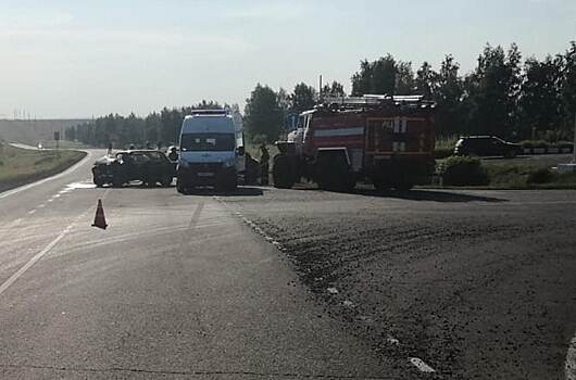 В аварии на трассе Оренбург-Казань серьезно пострадали водитель и пассажир