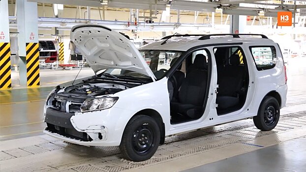 На Ижевском автозаводе собрали опытный экземпляр автомобиля LADA Largus