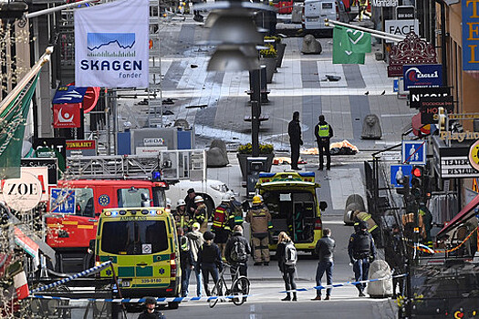 Полиция назвала причину взрыва в Стокгольме