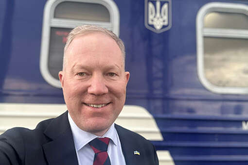 Глава комиссии по иностранным делам парламента Эстонии Михкельсоном посетил Киев
