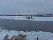 В Архангельске закрыли ледовую переправу на остров Кего