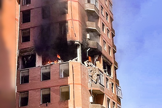 В Махачкале произошел взрыв газа в высотном доме