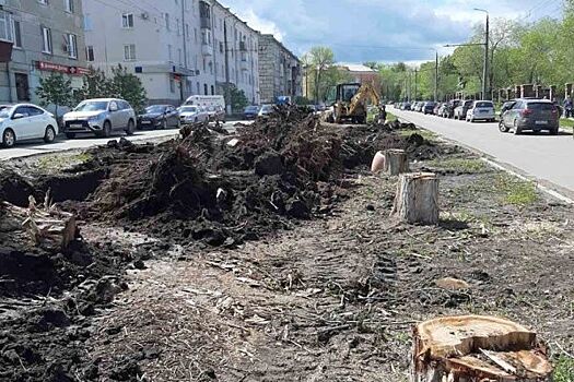 В Новокуйбышевске благоустраивают аллею по улице Пирогова