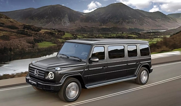 Немецкий тюнер сделал из Mercedes-AMG G63 бронированный лимузин