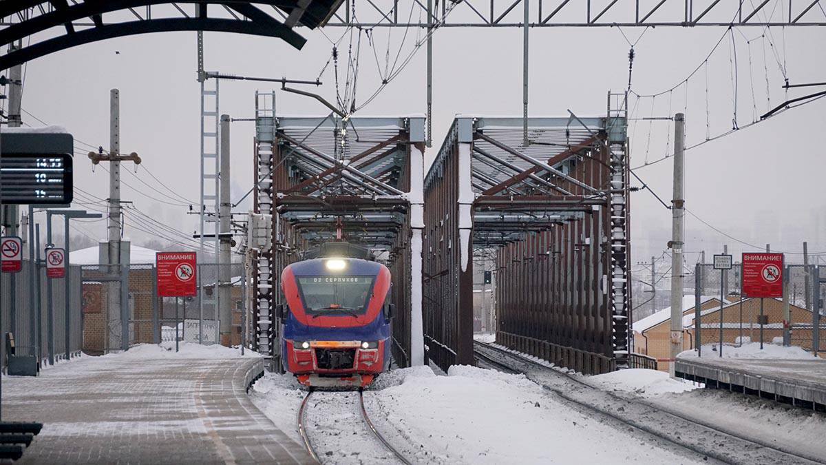 Расписание ряда электричек МТППК изменится в январе на участке Москва-Крюково