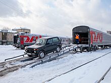 На красноярской железной дороге заработал сервис доставки личных автомобилей поездом