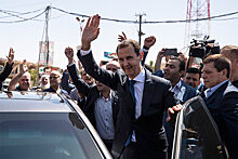 Как в Сирии отпраздновали переизбрание Башара Асада