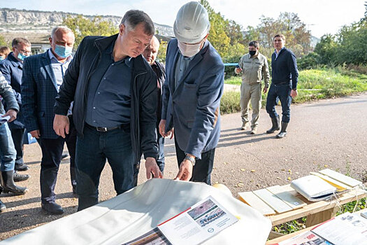 Хуснуллин проверил, как реализуется план водоснабжения Крыма и Севастополя