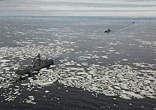 Корабли Северного флота приступили к завершающему этапу арктического похода