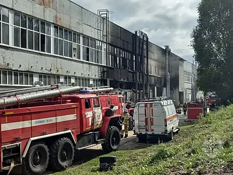 В Новокуйбышевске 19 августа горел цех по производству пленки