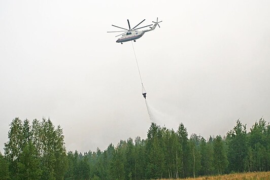 Сотрудники Московского авиационного центра рассказали о тушении лесных пожаров в 2010 году