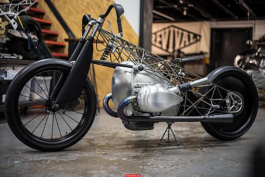 Revival Cycles построили из титана «прозрачный» мотоцикл