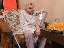 В Железногорске старейшая жительница отметила 104-летие