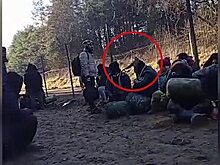 На границе Белоруссии и Польши вели стрельбу поверх голов мигрантов