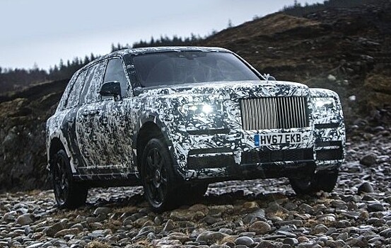 Rolls-Royce опубликовал дату презентации своего первого внедорожника Cullinan