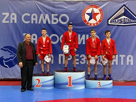 Восемь медалей завоевали самбисты из Армавира на турнире в Новороссийске