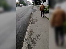В Челябинске дорожники забыли о бордюрах