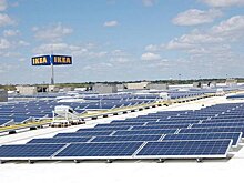 Все магазины IKEA в России перейдут на солнечные батареи