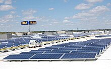 Все магазины IKEA в России перейдут на солнечные батареи