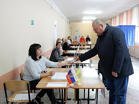 Олег Мельниченко проголосовал на выборах депутатов Законодательного собрания Пензенской области