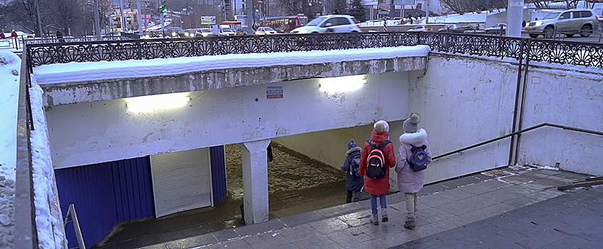Подземный переход на улице Горького в Ижевске планируют закрыть на реконструкцию