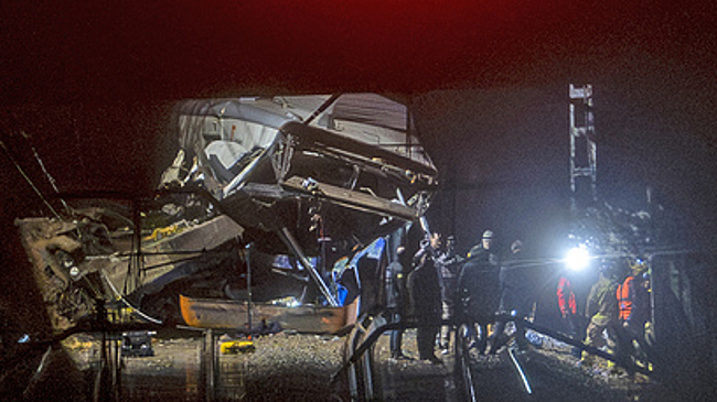 В Испании вновь произошла железнодорожная катастрофа