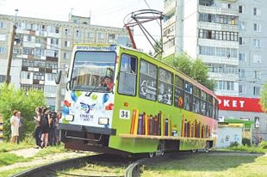 На три дня в Омске отменят два трамвайных маршрута