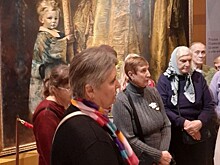 Прихожане храма святых Бориса и Глеба в Зюзине посетили выставку «Великая Победа. Россия — моя история»