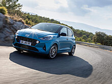 Бренд Hyundai подготовил к показу рестайлинговый хэтчбек i10