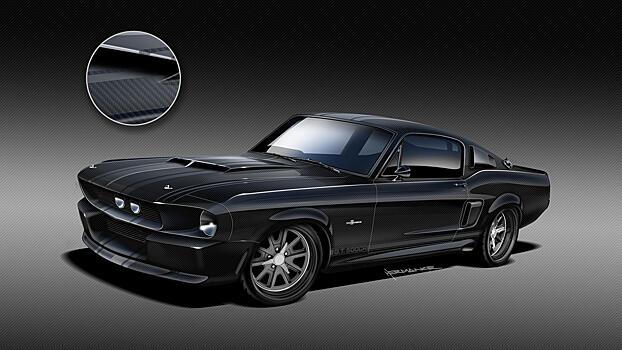 Обратите внимание на этот карбоновый Shelby GT500 Mustang 1967 года