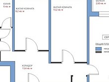 Как обустроить трехкомнатную квартиру в панельке: 3 идеи